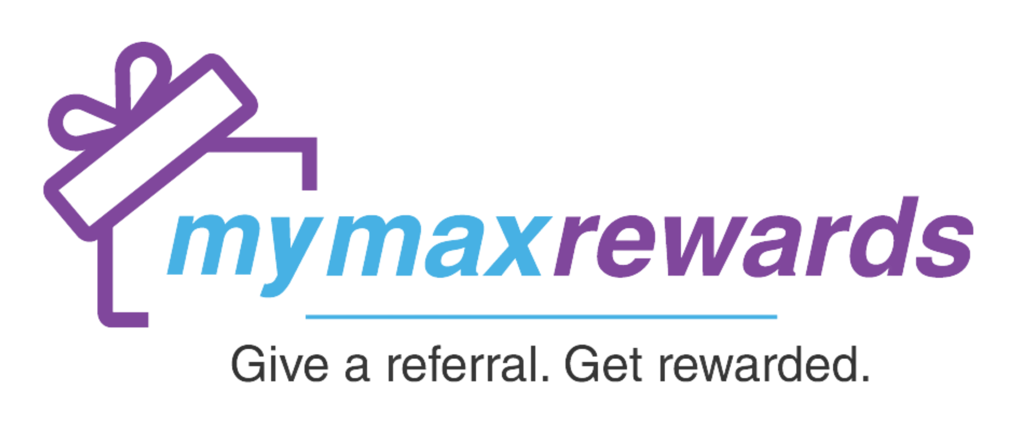 MyMaxRewards Give a Referral, Get Rewarded logo